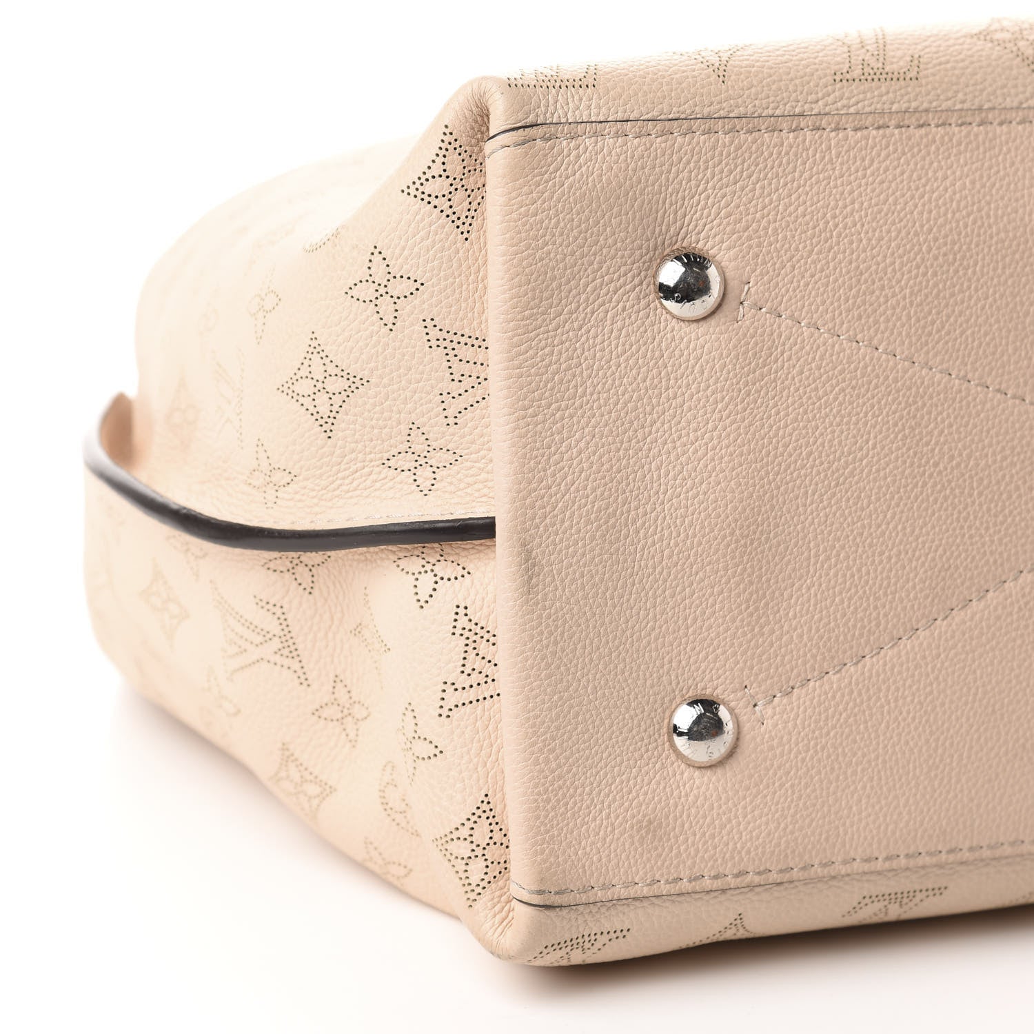 Louis Vuitton Mahina Carmel Hobo Creme 6 of 10
