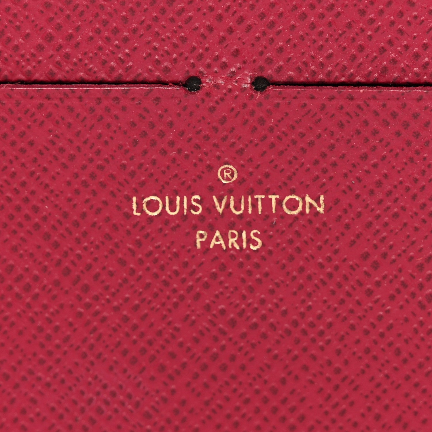 Louis Vuitton Calfskin Felicie Card Holder Insert Fuchsia 6 of 6