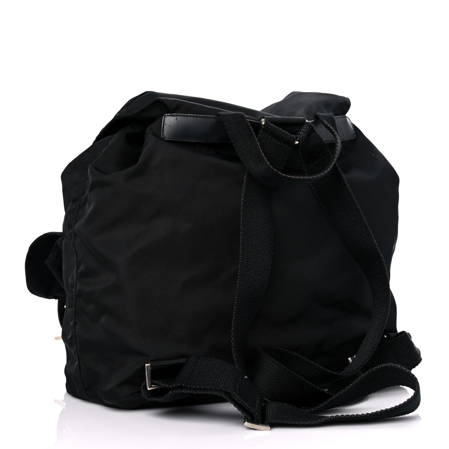 Nylon Vela Medium Backpack Black