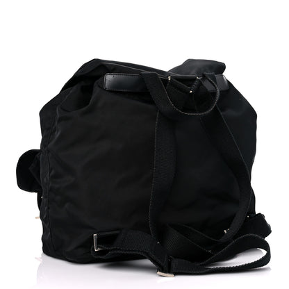 Prada Nylon Vela Medium Backpack Black 3 of 14