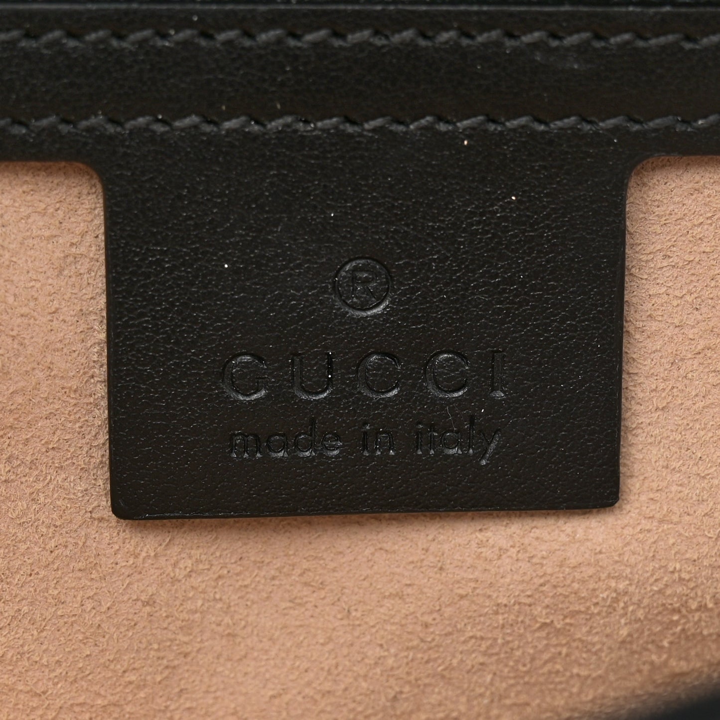 Calfskin Matelasse Small GG Marmont Shoulder Bag Black