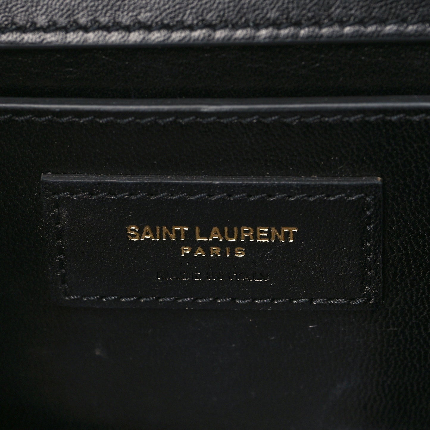 Suede Crystal Medium Classic Monogram Kate Satchel Black