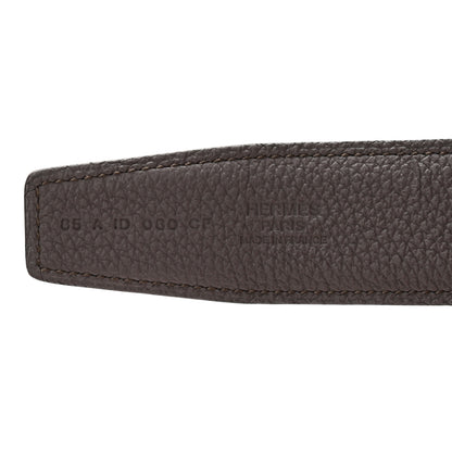 Hermes Box Togo 42mm Constance H Belt 85 Black Etain 4 of 6