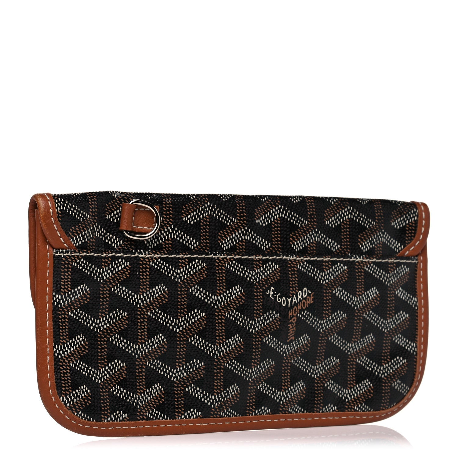 Goyard Goyardine Pouch Black Gold 3 of 14