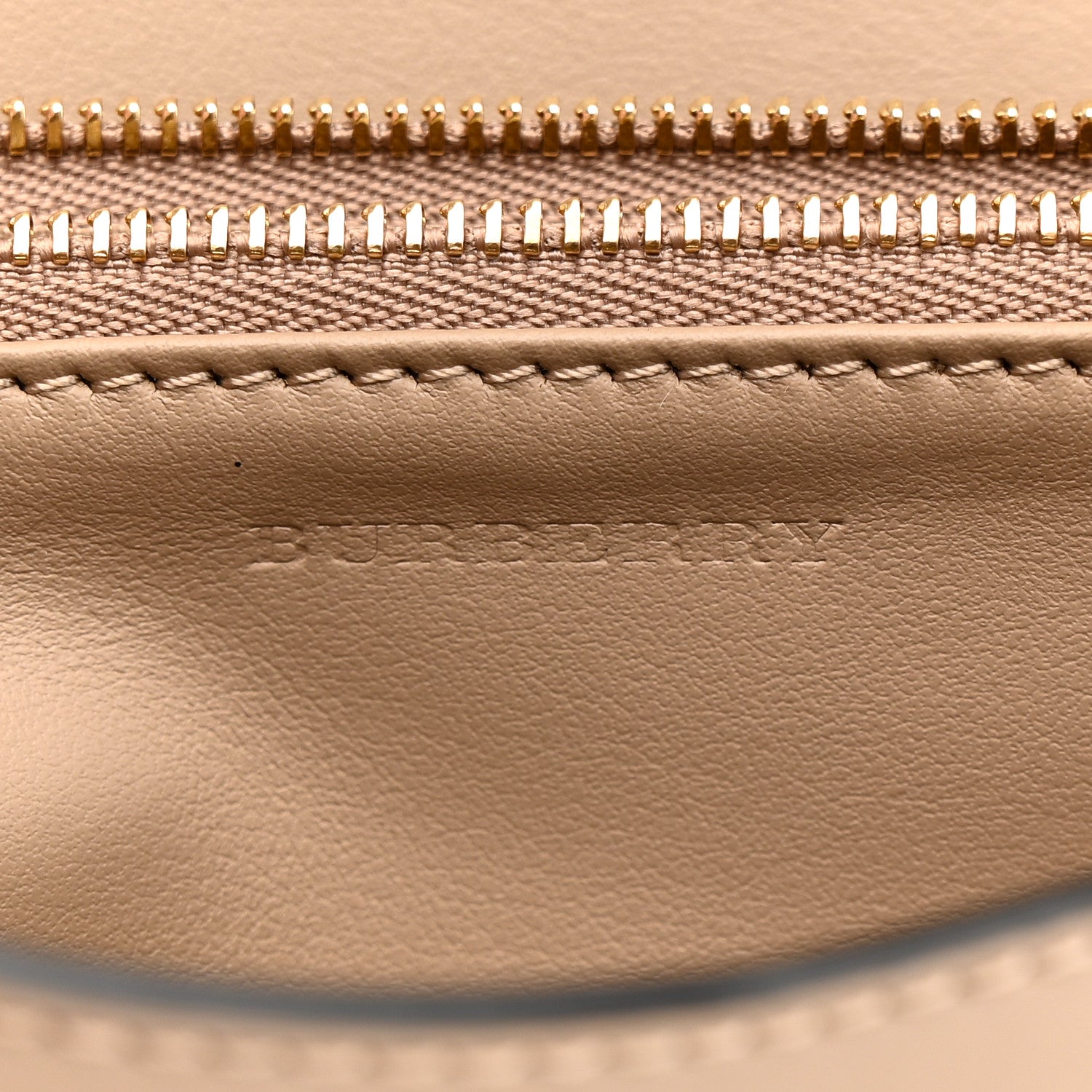 Burberry Calfskin Small Madison Chain Clutch Rose Beige 7 of 14
