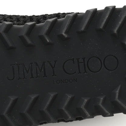 Jimmy Choo Veles Knit Pearly Lace Up Sneaker 36.5 Black 7 of 9