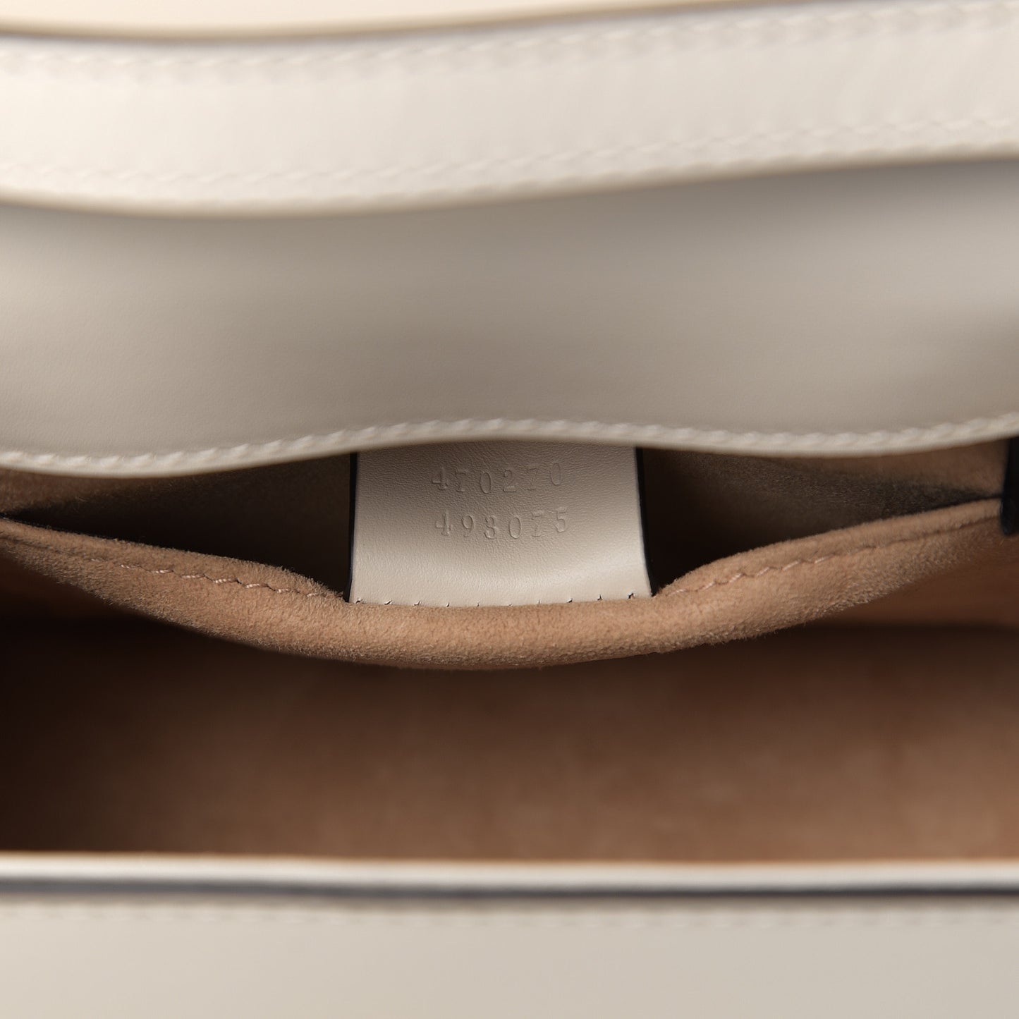 Calfskin Mini Sylvie Top Handle Bag White