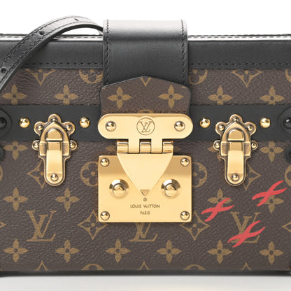 Louis Vuitton Monogram Petite Malle Black 8 of 12