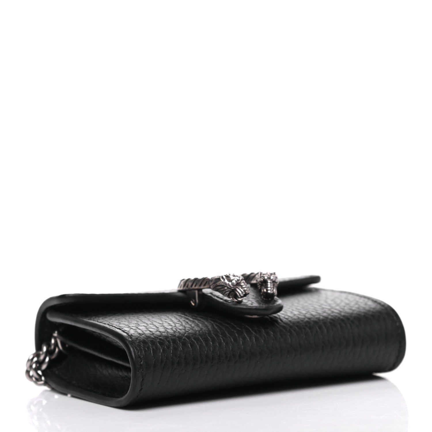 Gucci Calfskin Dionysus Coin Purse Black 4 of 7