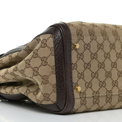 Gucci Monogram Medium GG Running Tote Dark Brown 8 of 19