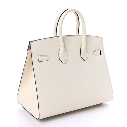 Hermes Epsom Birkin Sellier 25 Nata 3 of 10