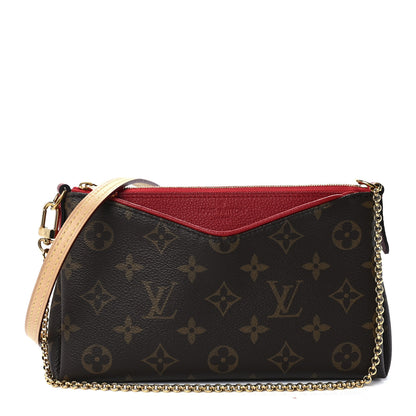 Louis Vuitton Monogram Pallas Clutch Cherry 1 of 11