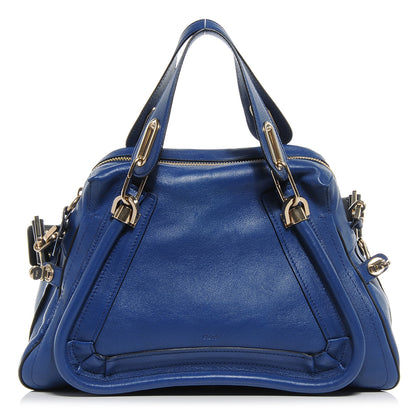Chloe Leather Medium Military Paraty Royal Navy 1 of 8