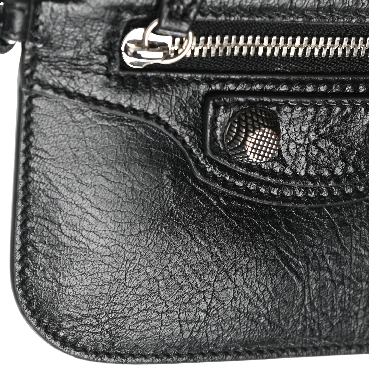 Agneau Le Cagole Clip On Card Mirror Black