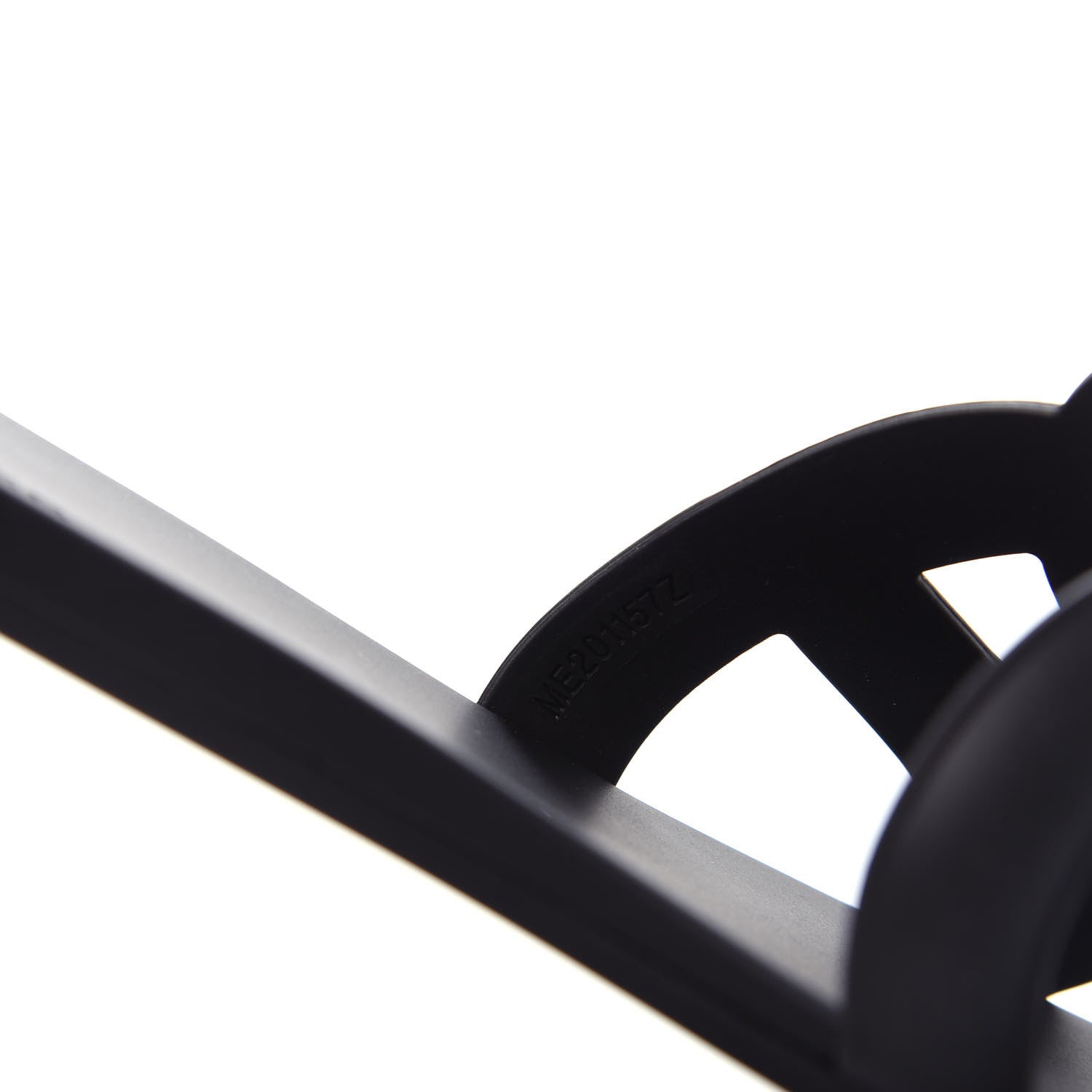 Hermes Rubber Aloha Sandals 37 Black 10 of 11