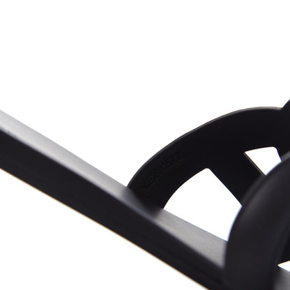 Hermes Rubber Aloha Sandals 37 Black 10 of 11