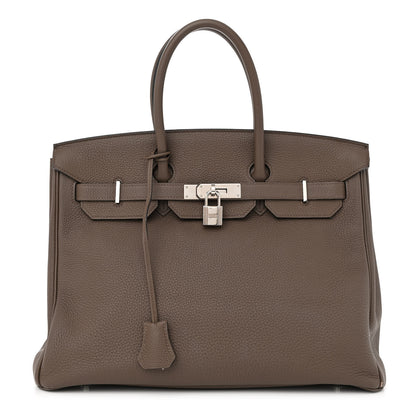 Hermes Togo Birkin 35 Cacao 1 of 13