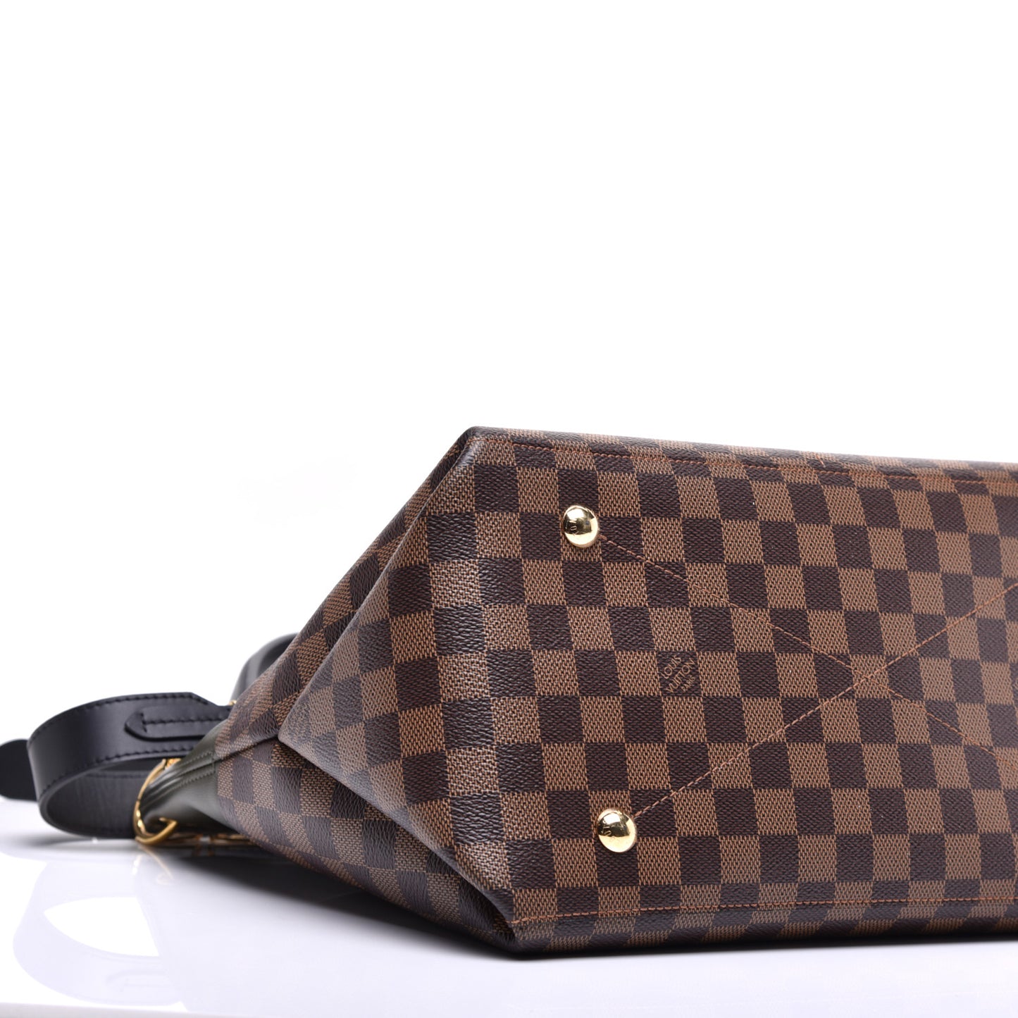 Damier Ebene Calfskin Maida Khaki