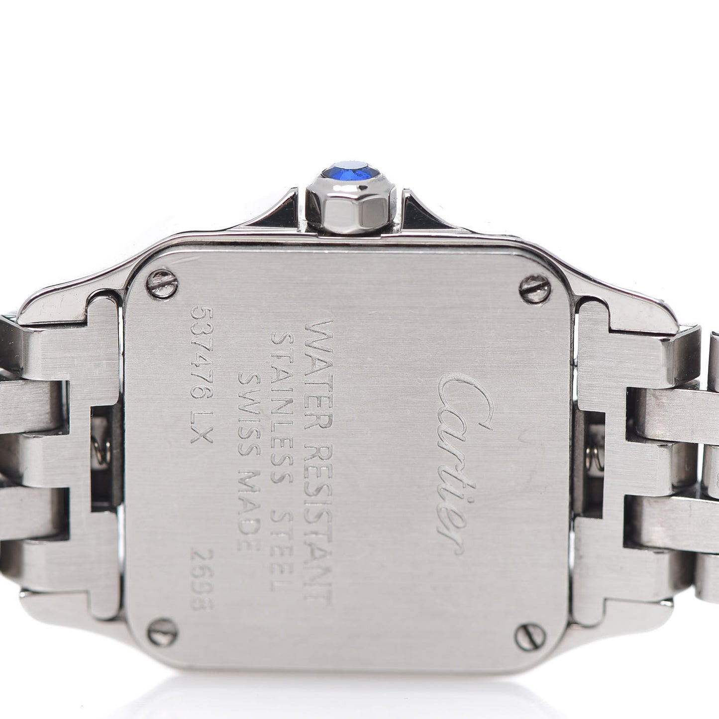 Stainless Steel 20mm Santos Demoiselle Quartz Watch