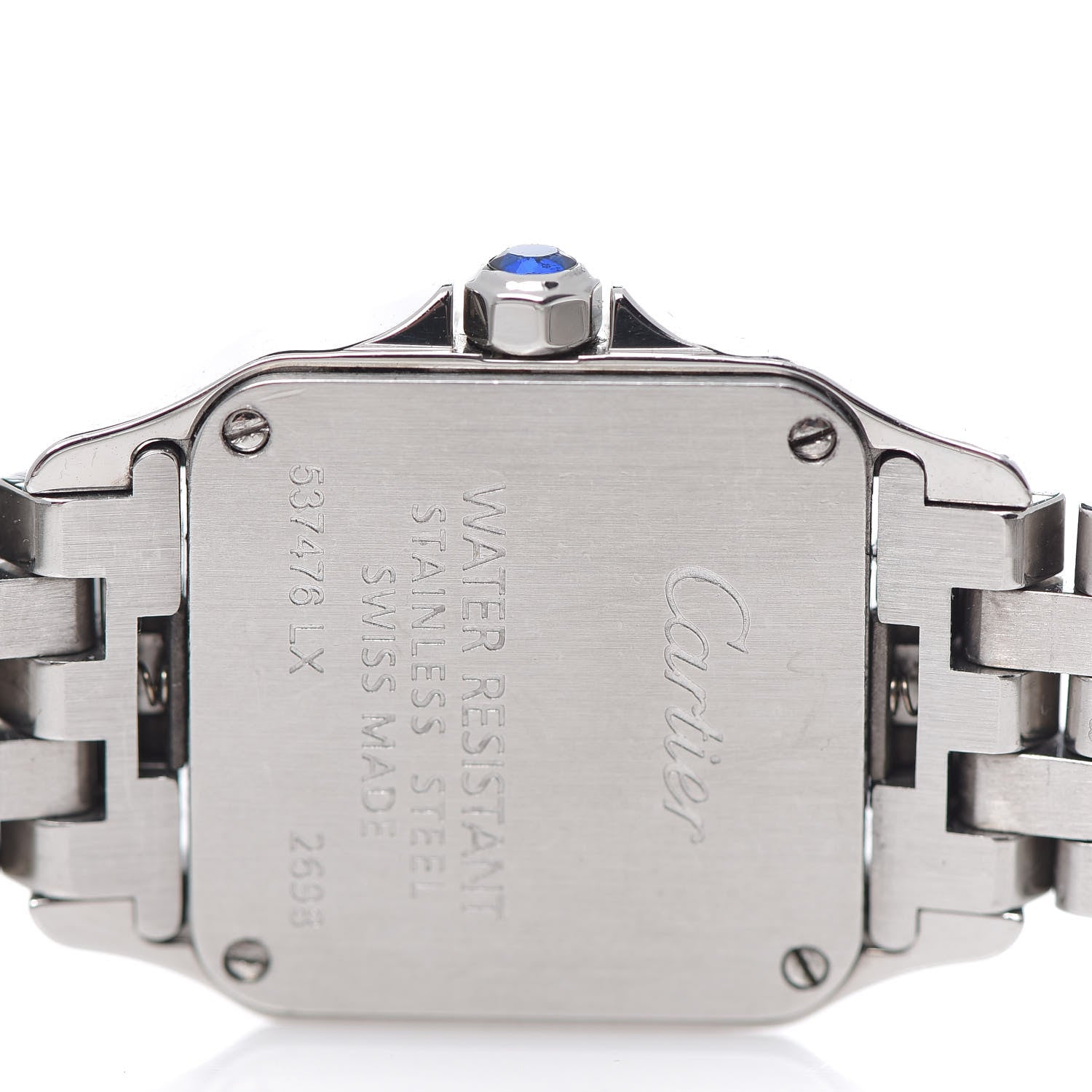 Cartier Stainless Steel 20mm Santos Demoiselle Quartz Watch 5 of 9