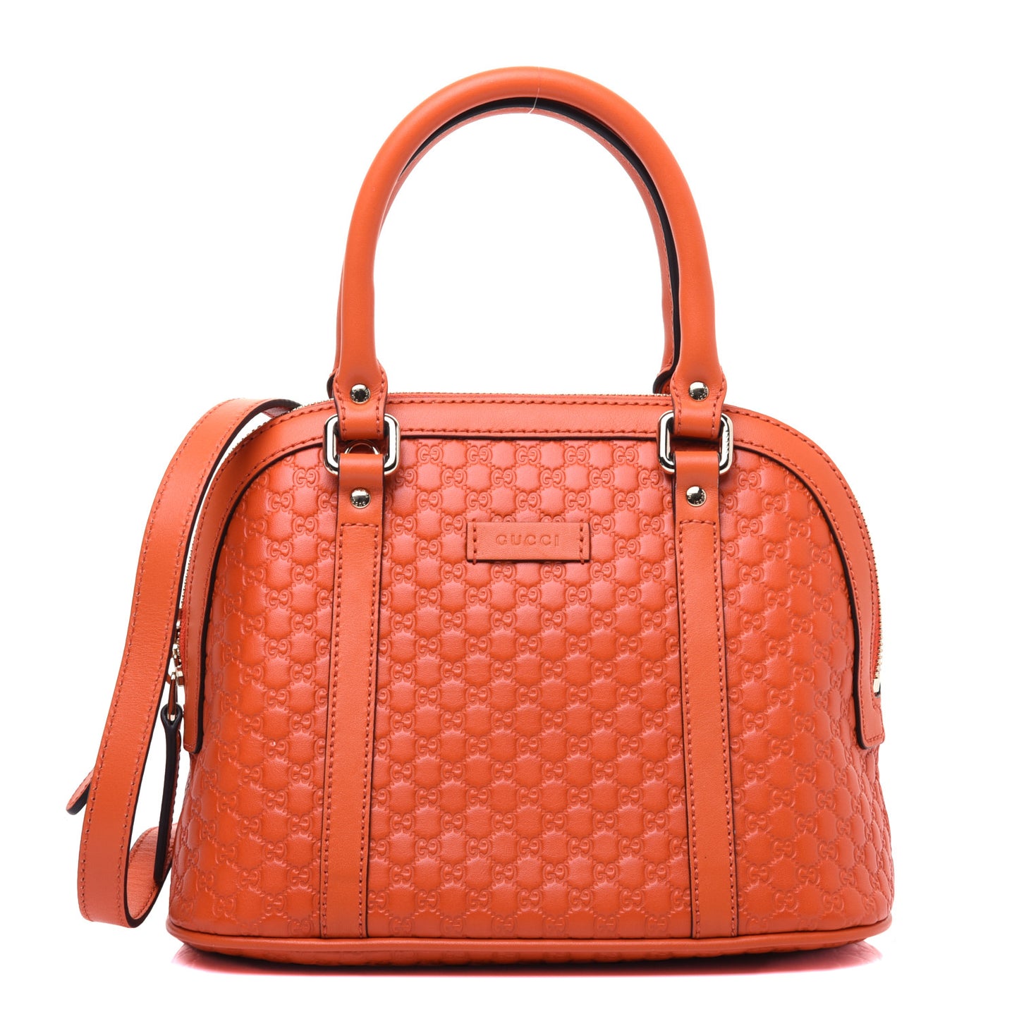 Microguccissima Mini Dome Bag Sun Orange