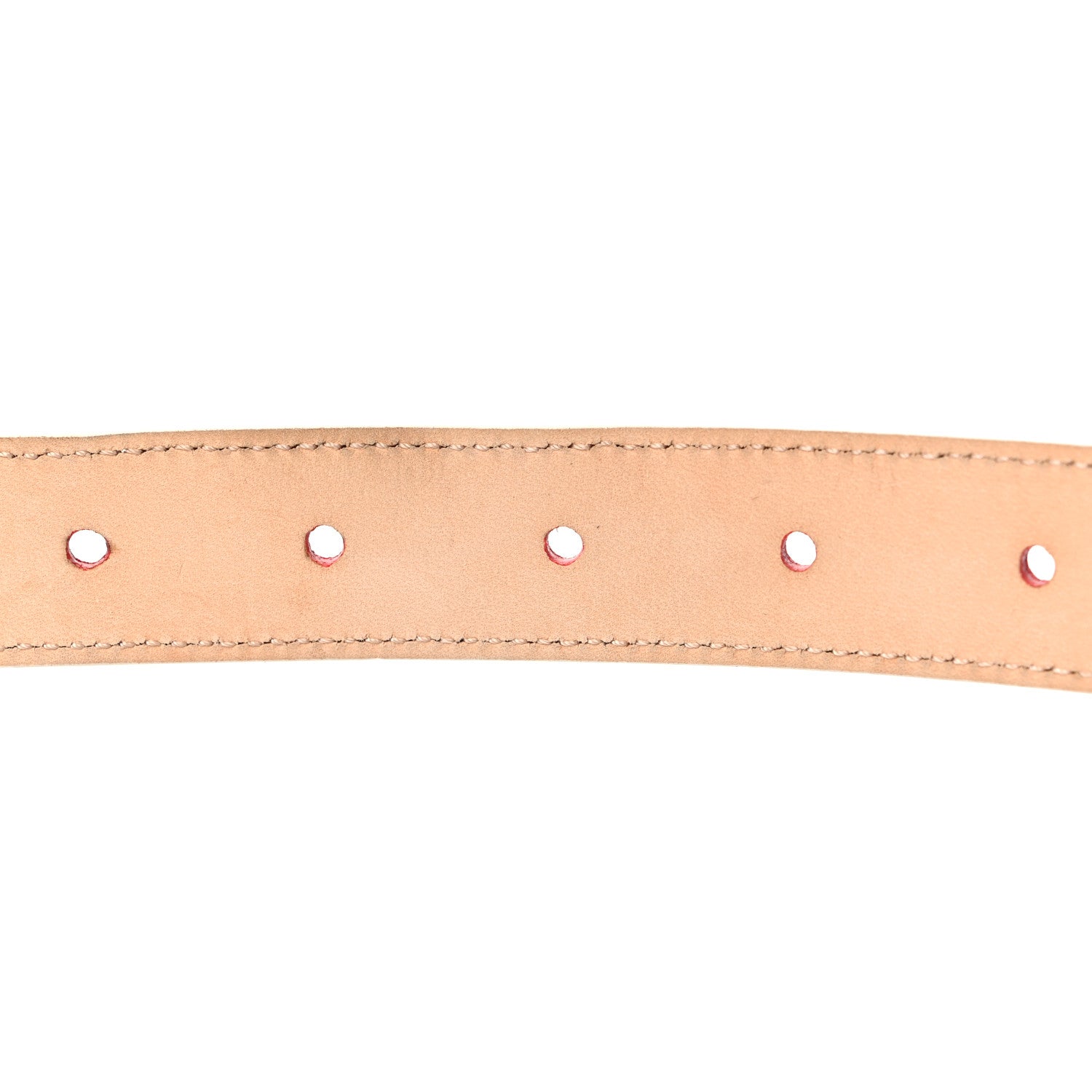 Louis Vuitton Monogram Multicolor Belt 85 34 White Red 5 of 5