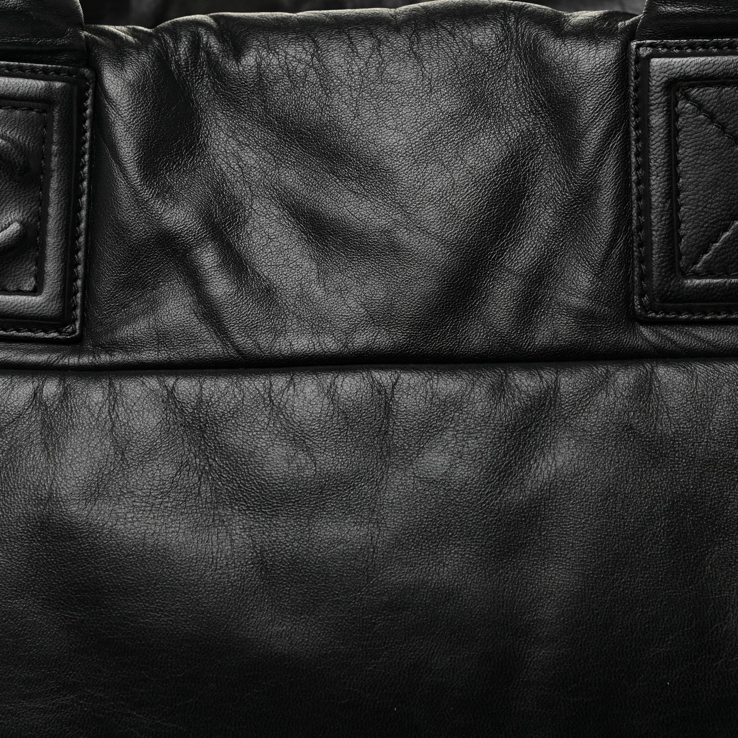 Chanel Lambskin Quilted Medium Coco Cocoon Reversible Tote Black 7 of 19