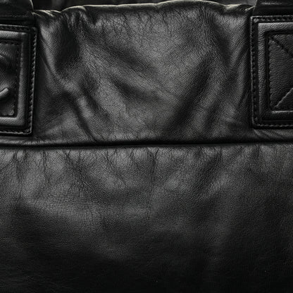 Chanel Lambskin Quilted Medium Coco Cocoon Reversible Tote Black 7 of 19