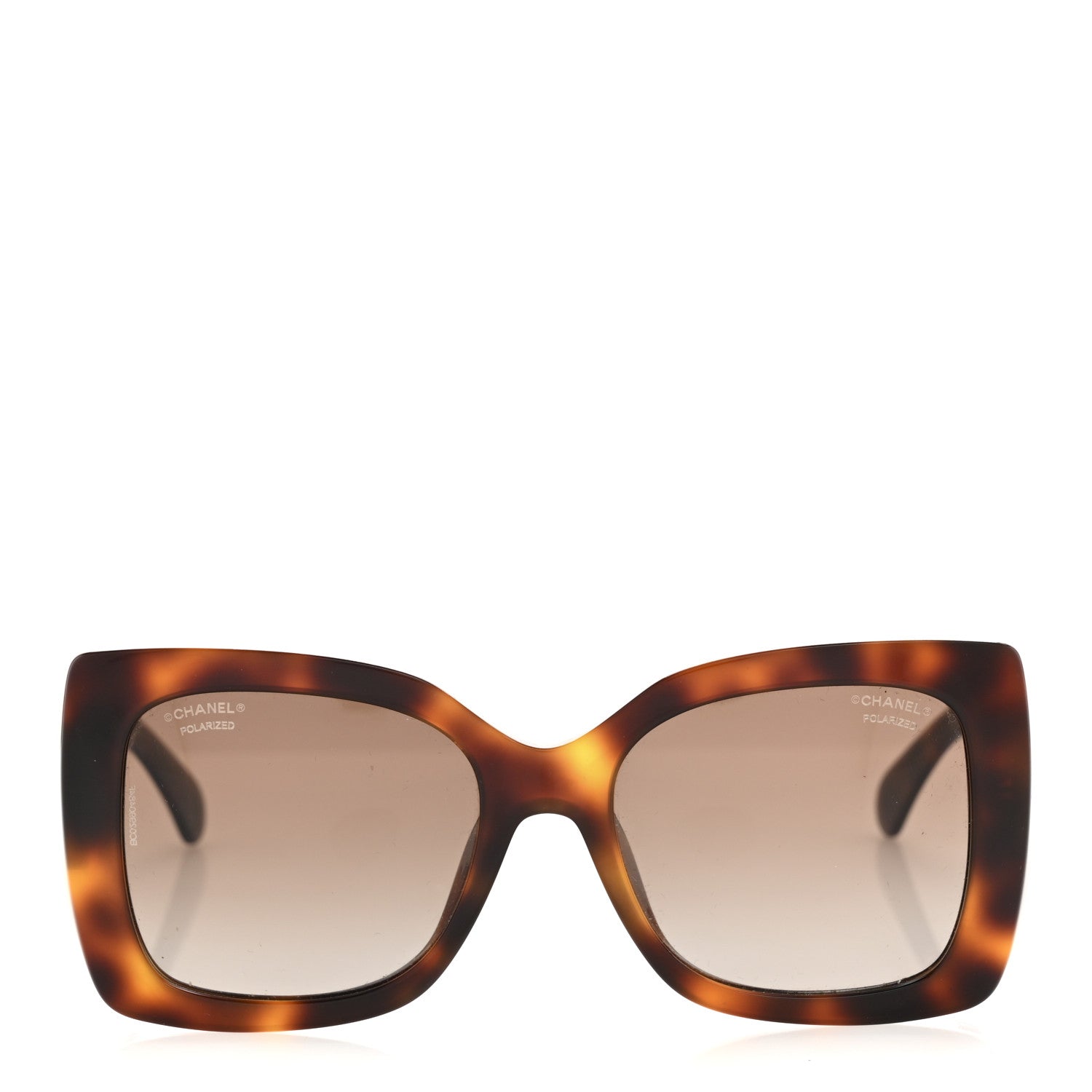 Chanel Square Polarized CC Sunglasses 5494-A Tortoise Brown 2 of 10