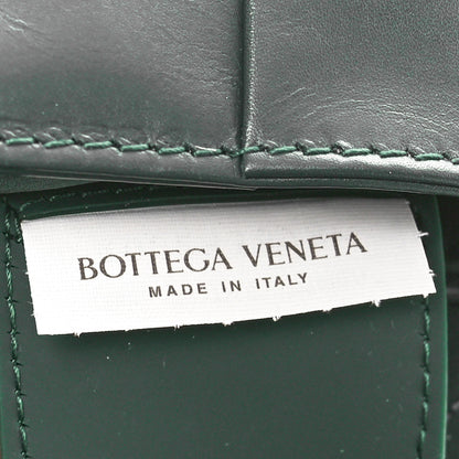 Bottega Veneta Paper Calfskin Maxi Intreccio Small Cassette Crossbody Bag Raintree 7 of 11