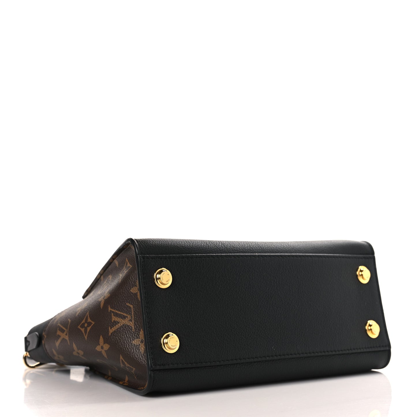 Calfskin Monogram On My Side PM Black