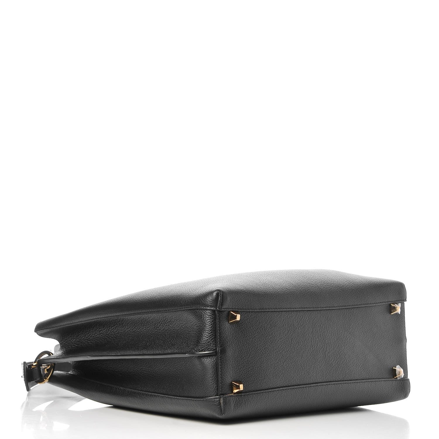 MCM Grained Calfskin Large Milla Hobo Black 4 of 13