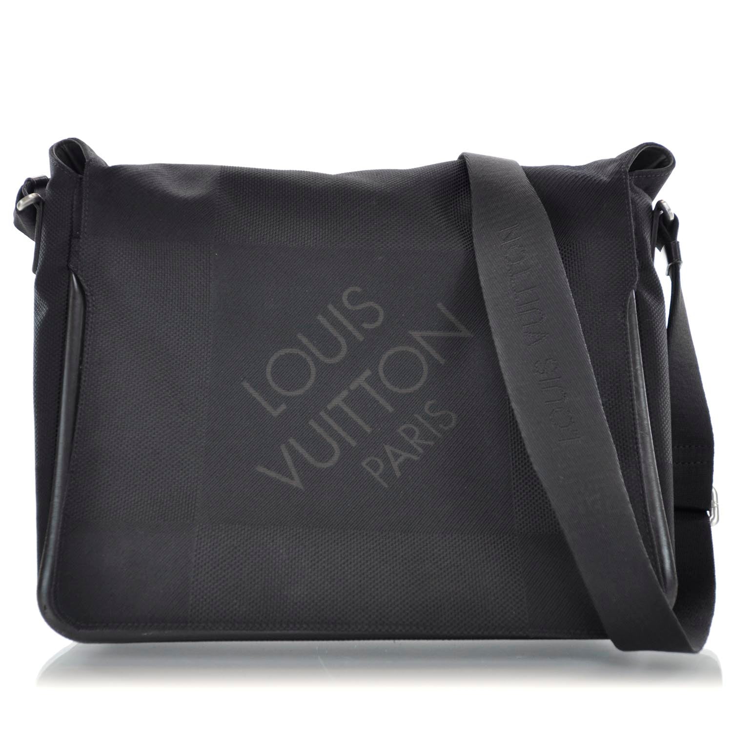Louis Vuitton Damier Geant Messenger Bag Black 1 of 11