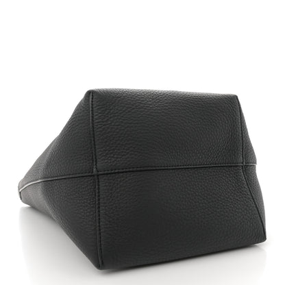 The Row Grained Calfskin Medium N/S Park Tote Black 4 of 11