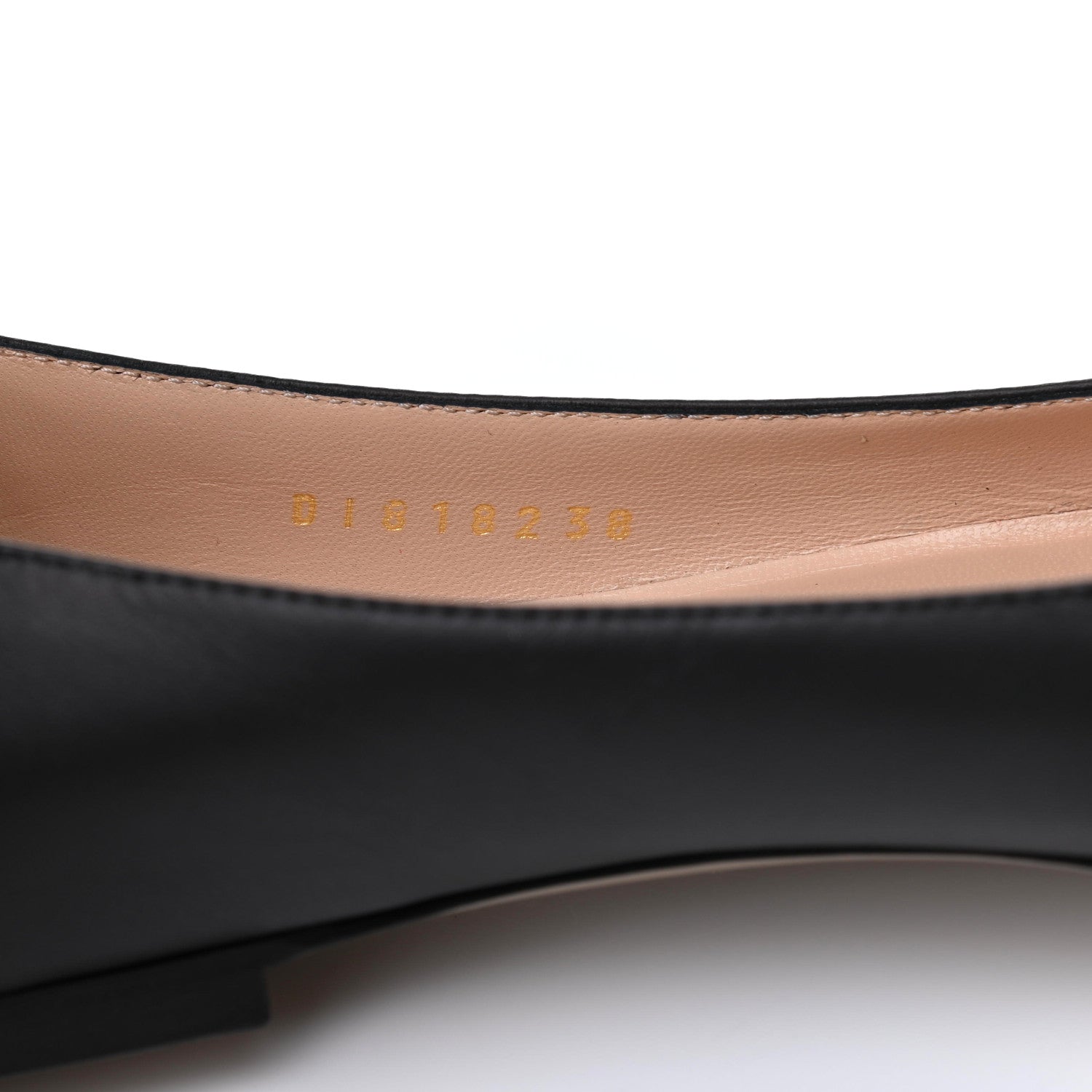 Valentino Garavani Nappa Rockstud Pointy Toe Ballerina Flats 38 Black 8 of 9