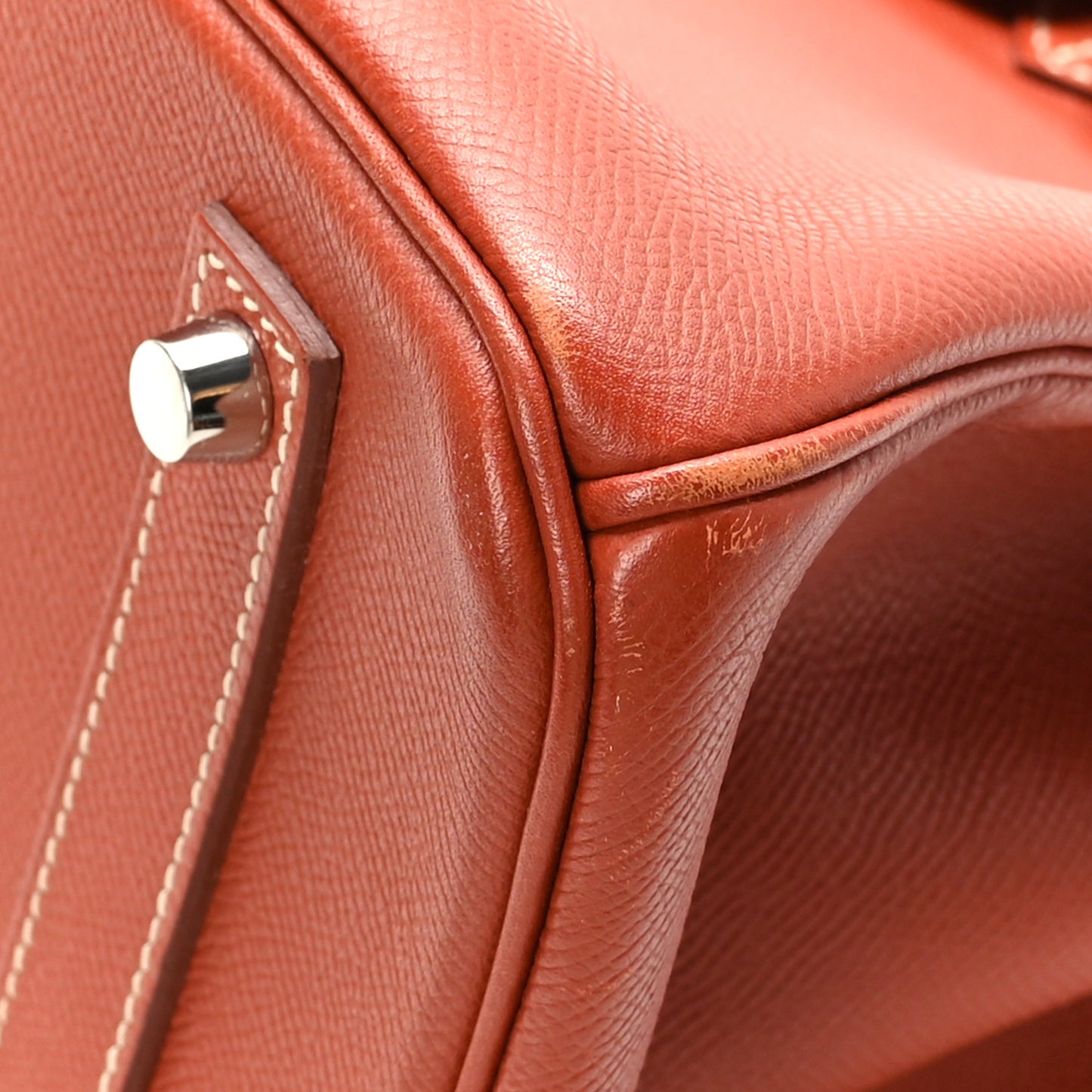 Epsom Candy Birkin 35 Brique Orange