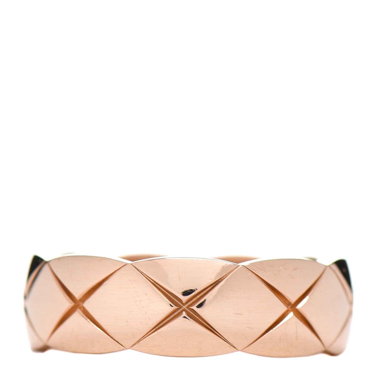 18K Beige Gold Small Coco Crush Ring 58 8.25