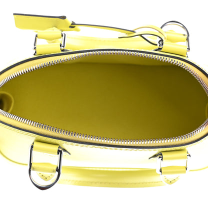 Louis Vuitton Epi Jacquard Alma BB Yellow Citron 4 of 4