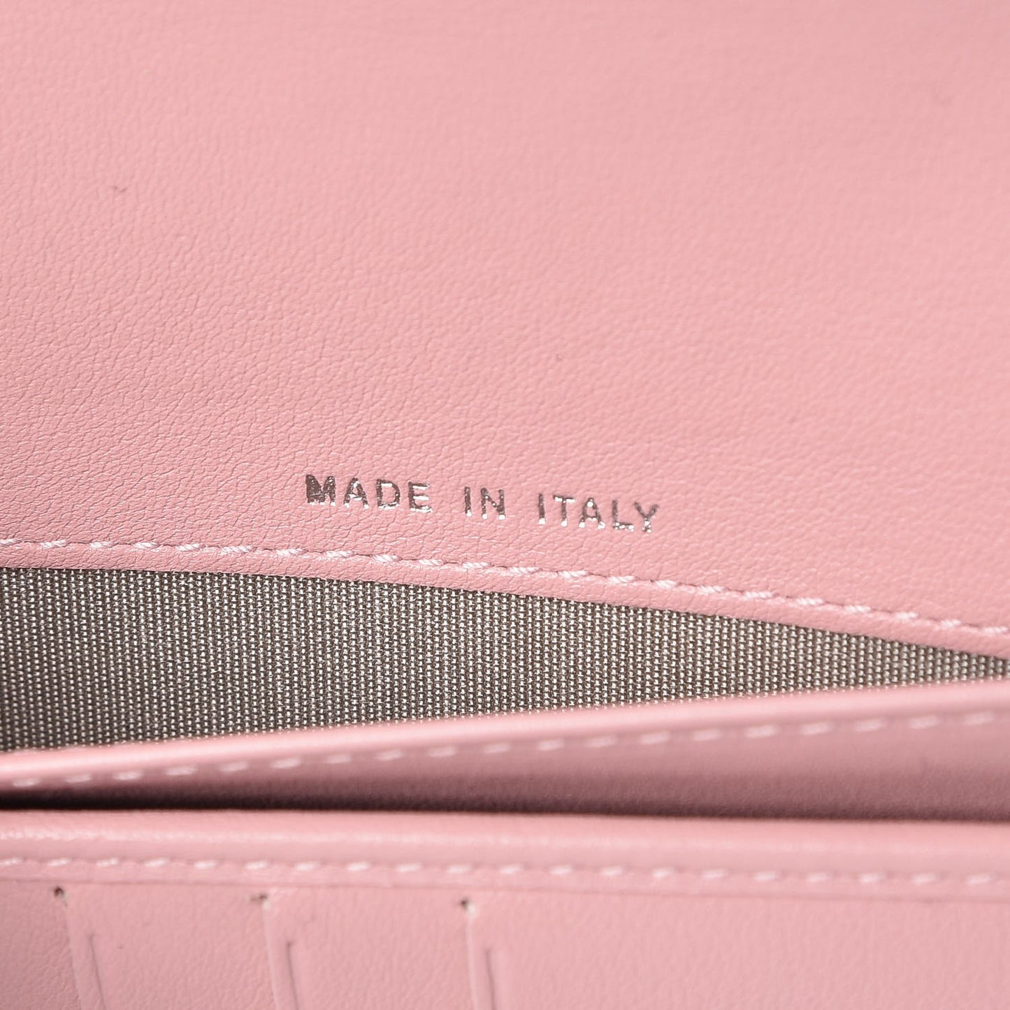 Caviar Large CC Timeless Zip Around Organizer Wallet Light Pink