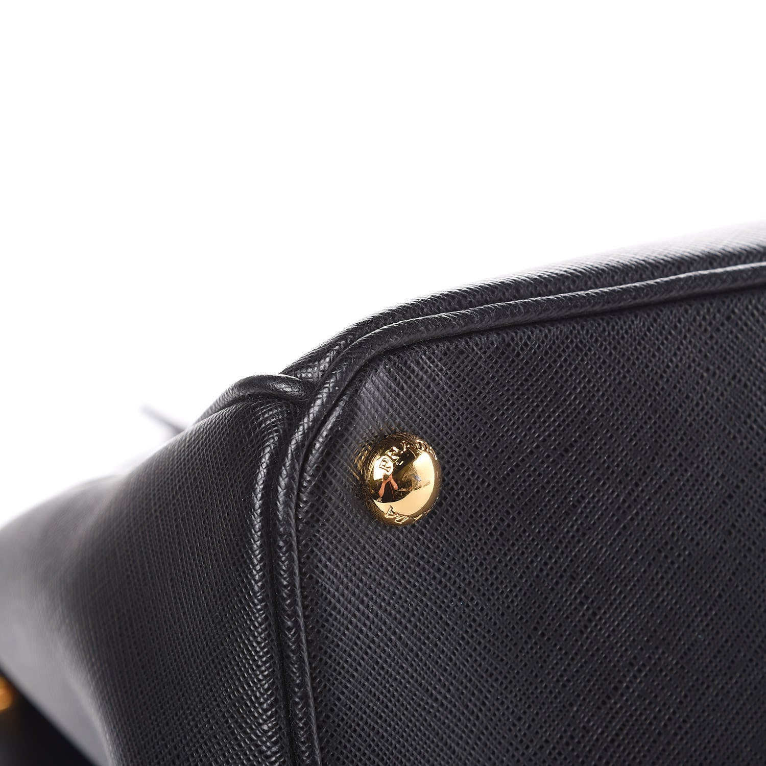 Prada Saffiano Medium Galleria Double Zip Tote Black 12 of 15