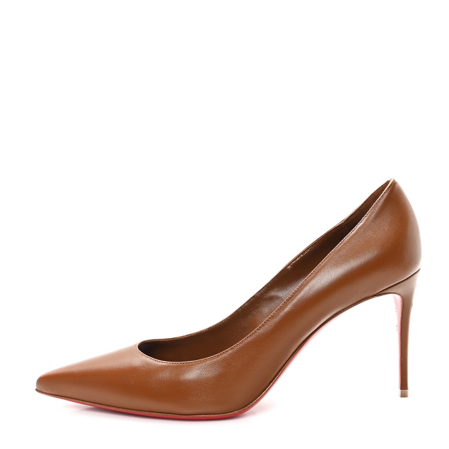 Christian Louboutin Nappa Kate 85 Pumps 40.5 Nude 5 1 of 10