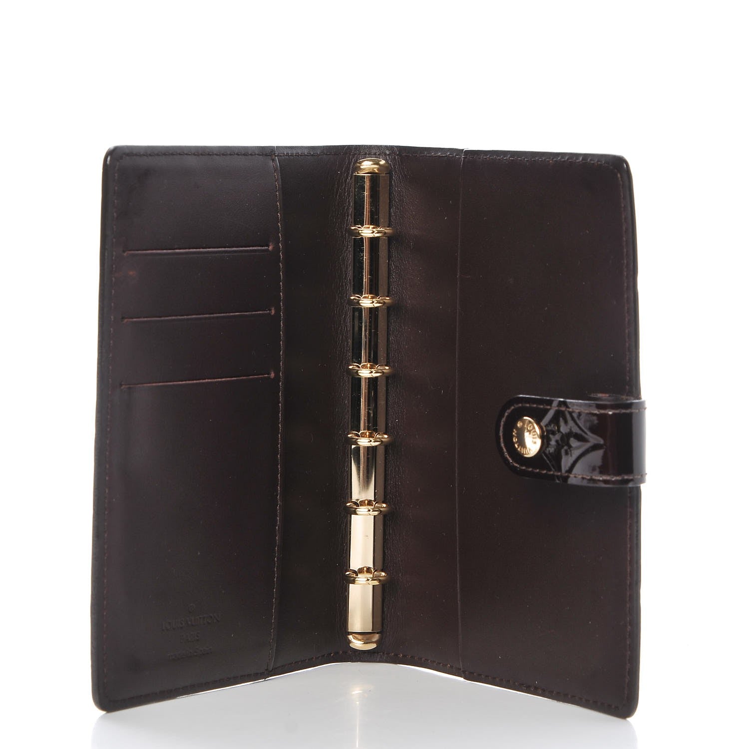 Louis Vuitton Vernis Small Ring Agenda Cover Amarante 5 of 6
