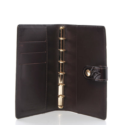 Louis Vuitton Vernis Small Ring Agenda Cover Amarante 5 of 6