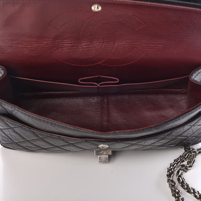 Chanel Aged Calfskin Quilted 2.55 Reissue 226 Flap Black 6 of 10