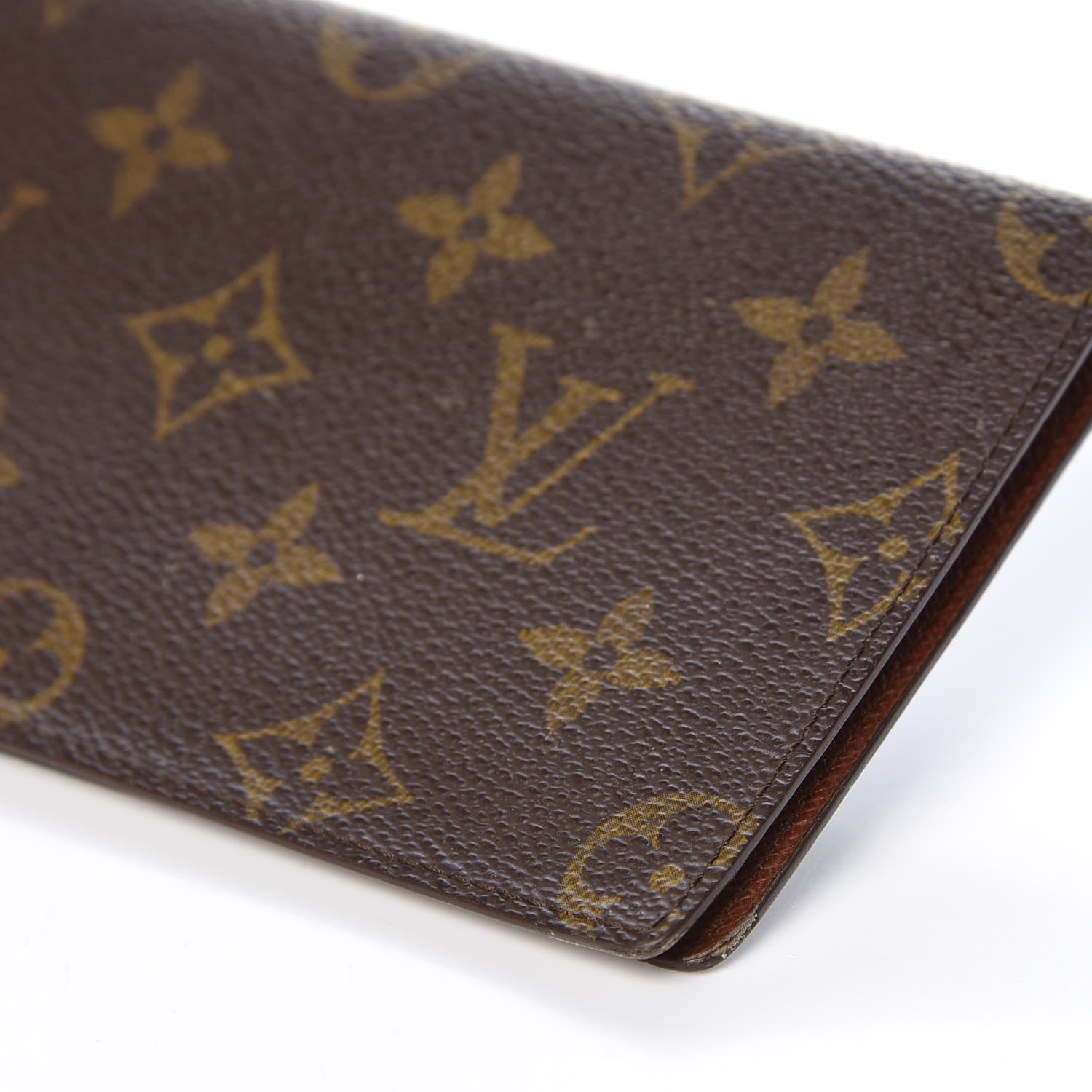 Louis Vuitton Monogram Simple Checkbook Holder Wallet 8 of 13