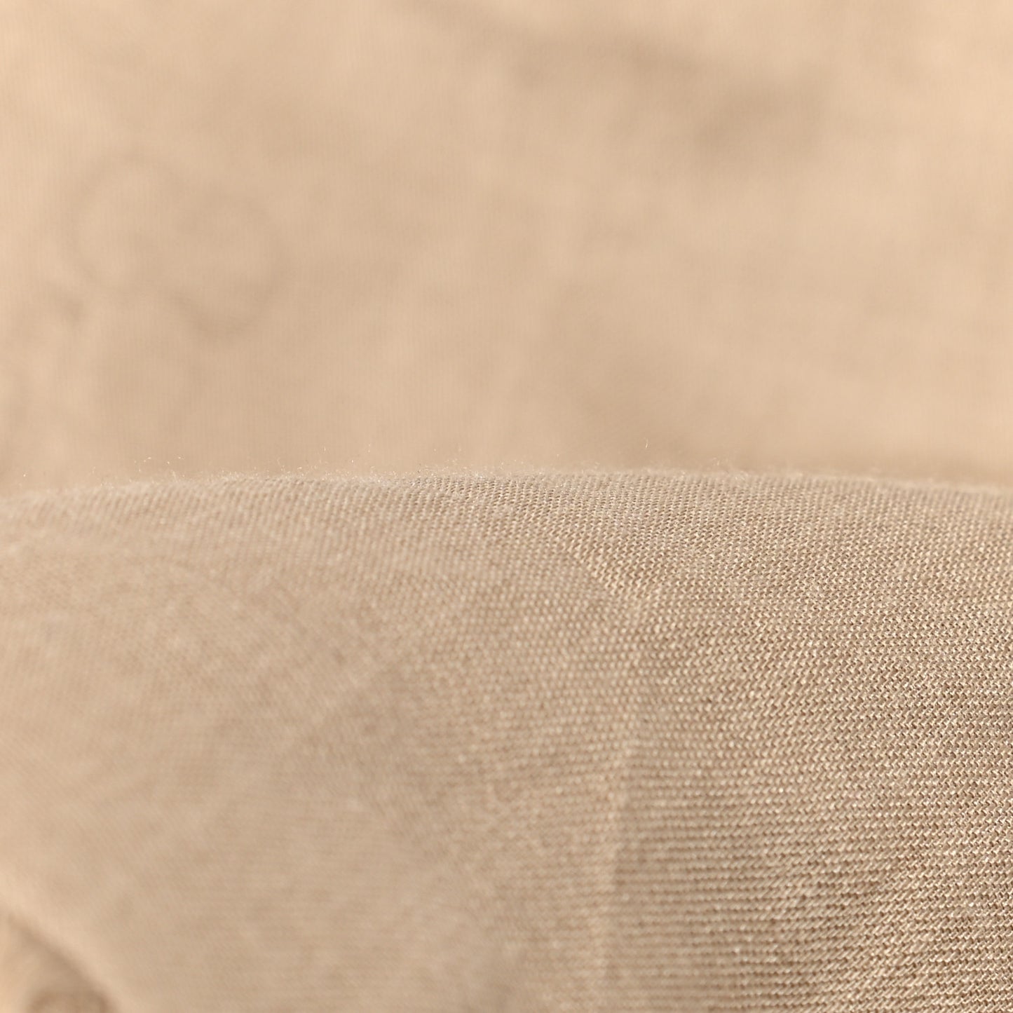 Wool Silk GG Monogram GGLight Fringe Shawl Beige