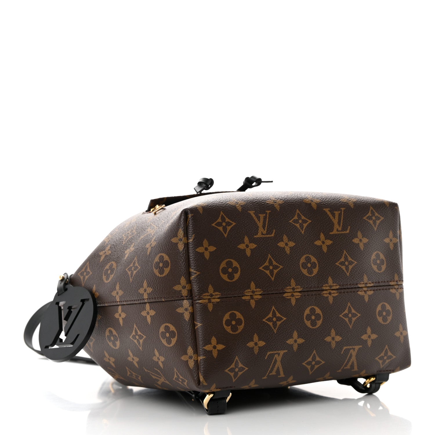 Louis Vuitton Monogram Montsouris PM Black 4 of 15