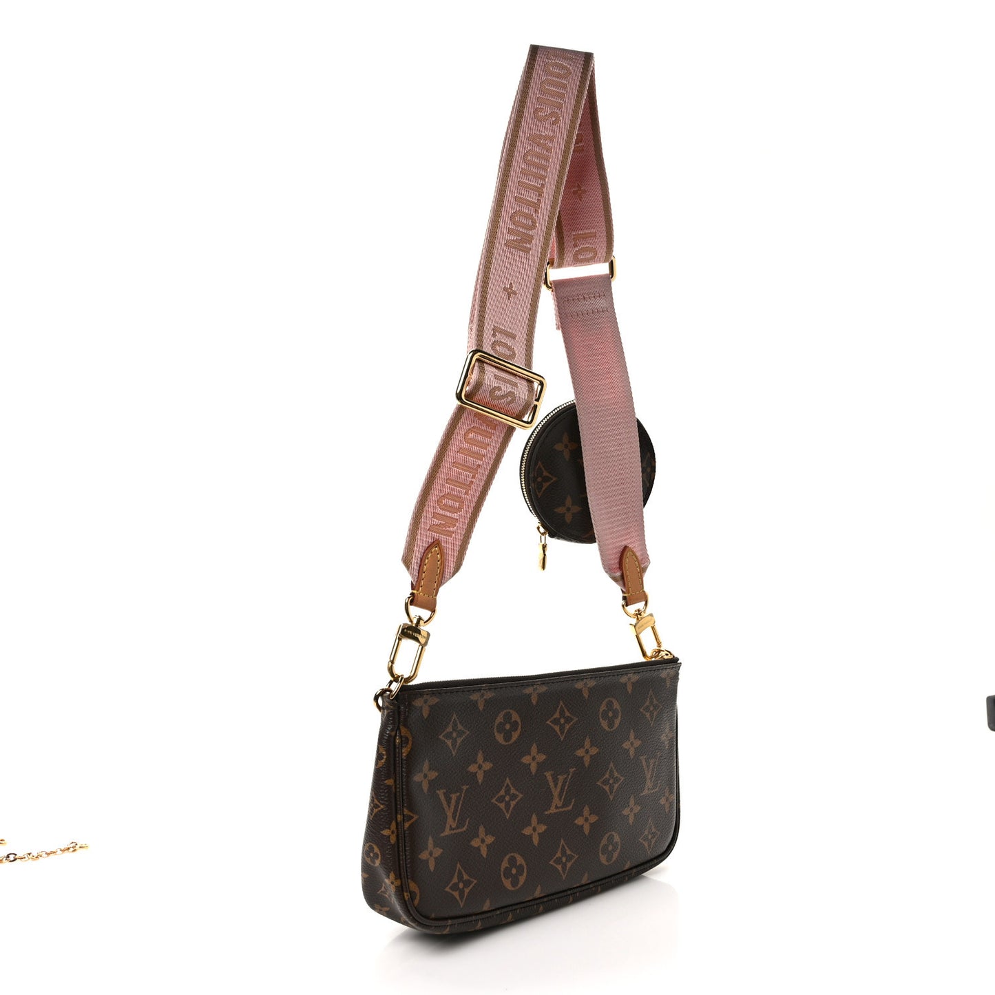 Monogram Multi Pochette Accessories Rose Clair