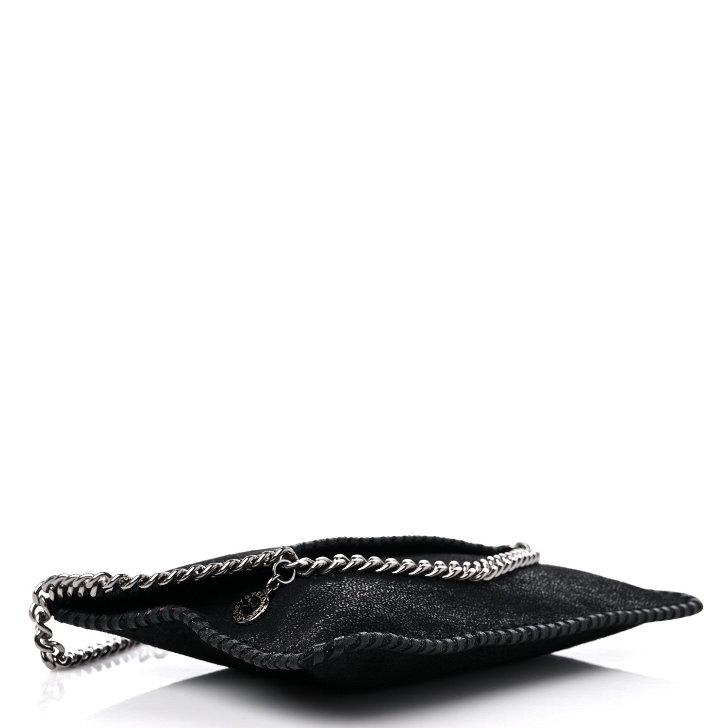 Stella McCartney Shaggy Deer Mini Falabella Shoulder Bag Black 4 of 10