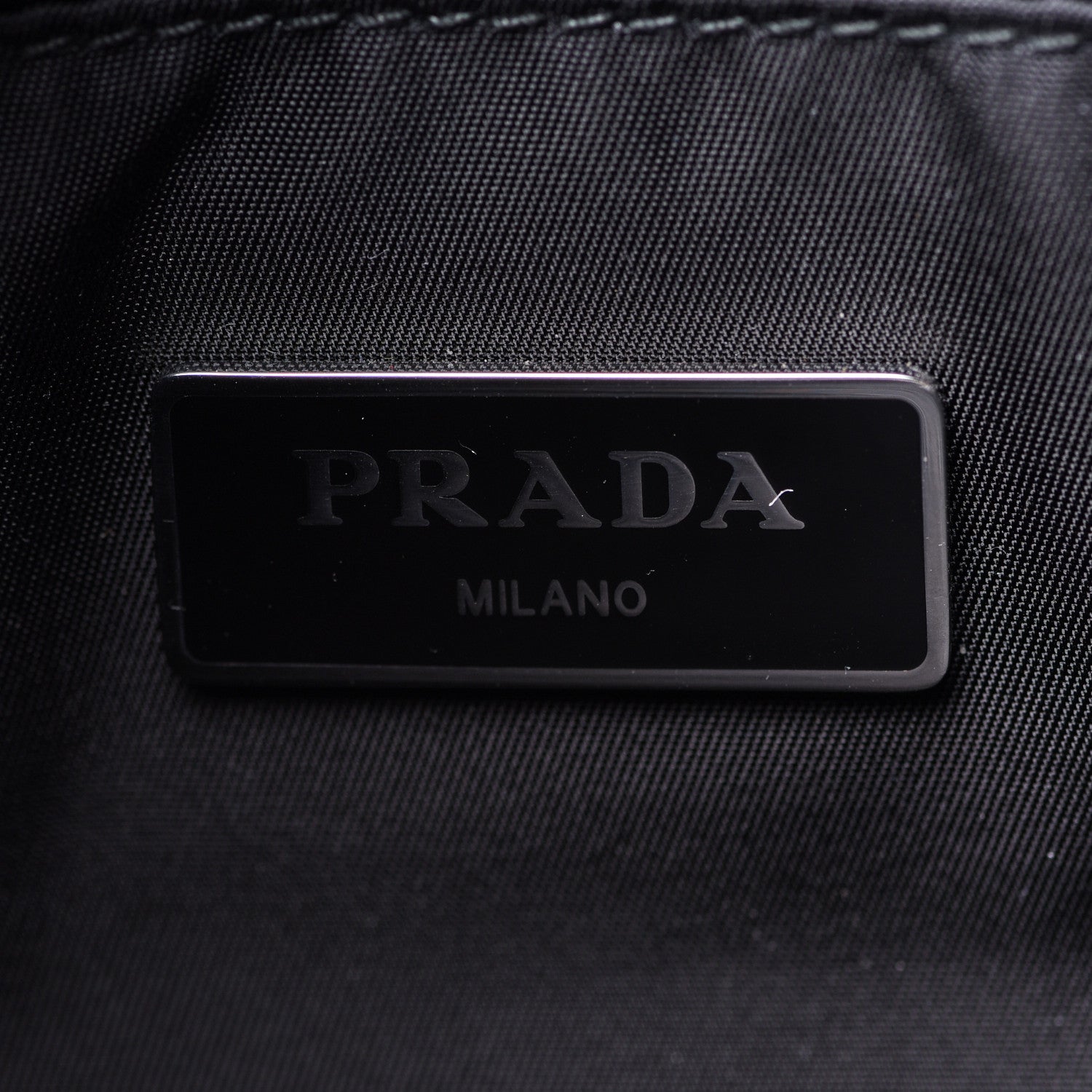 Prada Re-Nylon Saffiano Re-Edition 2000 Double Zip Crossbody Bag Black 6 of 11